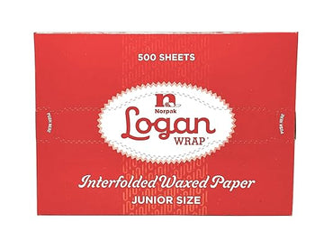 Logan Wrap Wax Paper (Junior) 8" x 10.75" Image