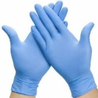 Blue Nitrile Powder Free Gloves - X-Large